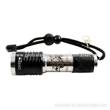 Zoomable Flashlight Rechargeable with 1 x 18650 Cree U2 LED 1200lm WaterproofNew